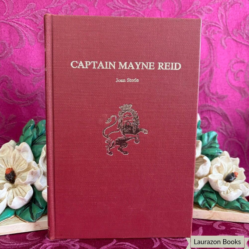 1978 Captain Mayne Reid by Joan Steele, Stated First Printing Vintage Book